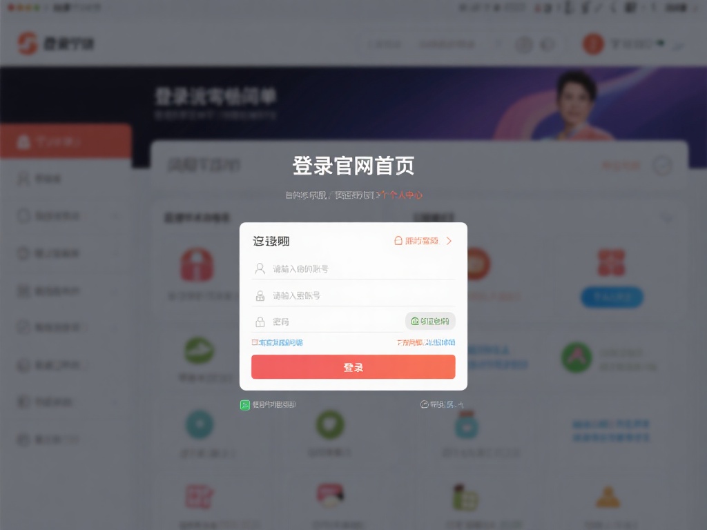登录过程也非常简单，只需几步即可完成：首先，点击官
