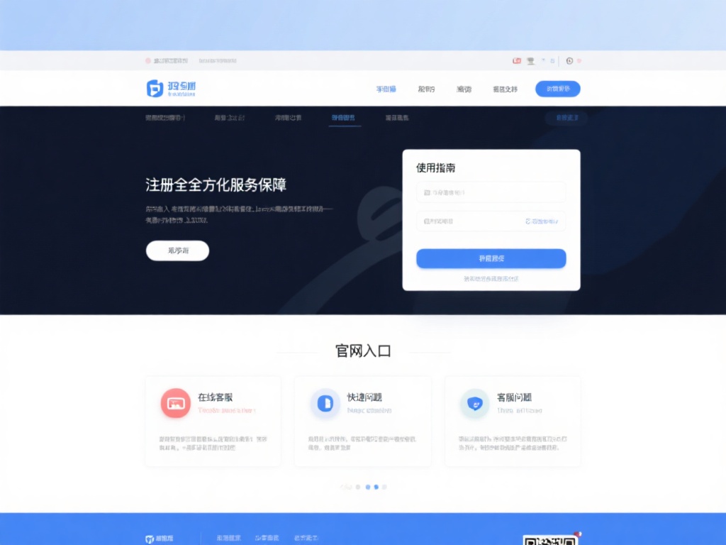 此外，官网入口还提供了详细的使用指南和客服支持。如